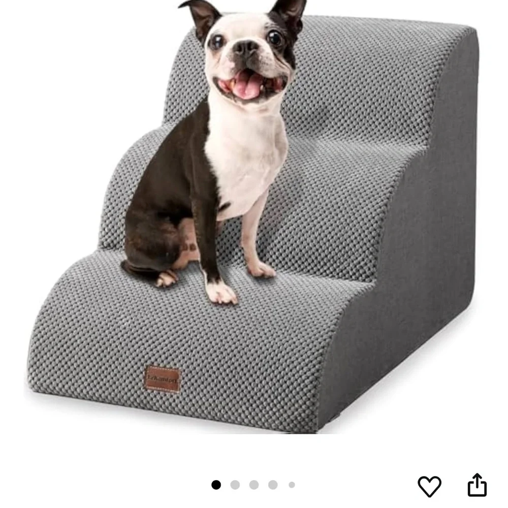 Gray Pet Stairs